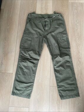 MNML Olive Green Cargo Pants — Tactical Pocket Workwear